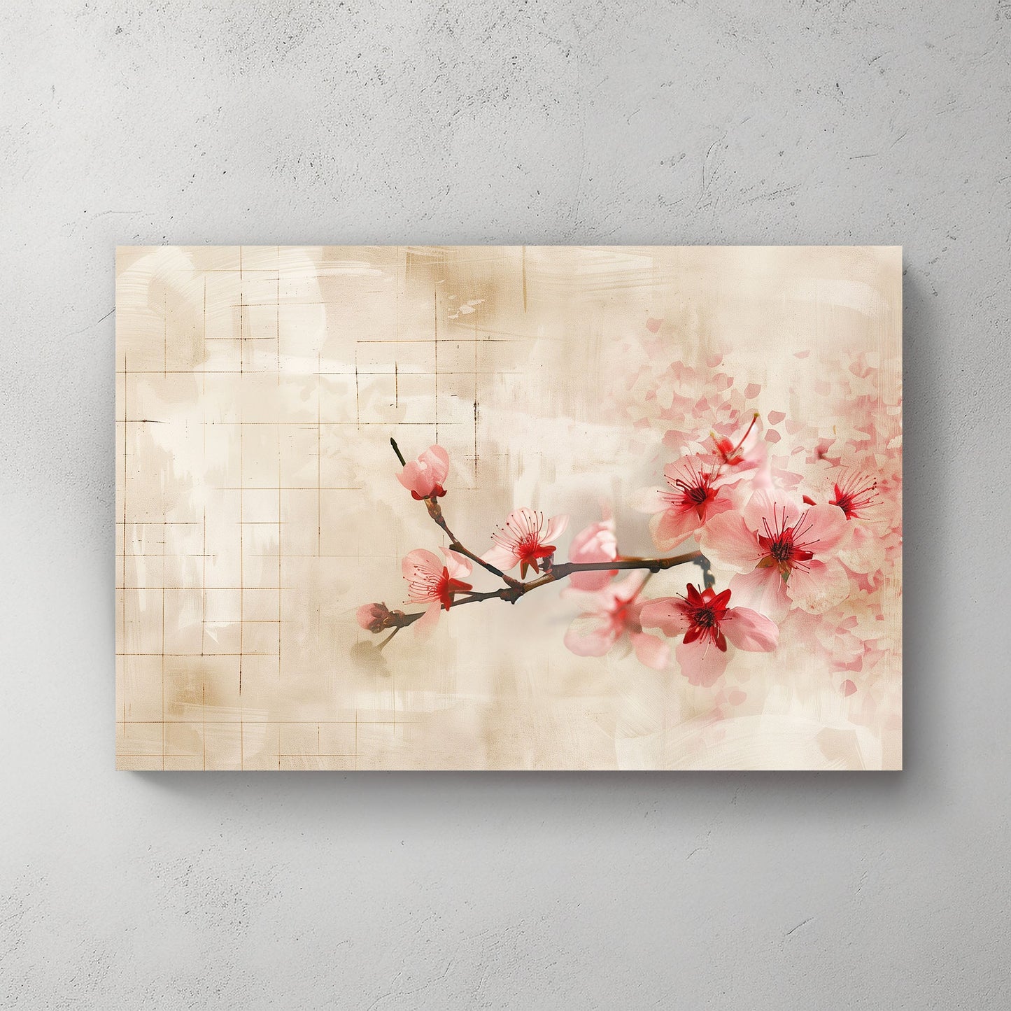 Cherry Blossoms #1237 Canvas Wall Art & Metal Prints