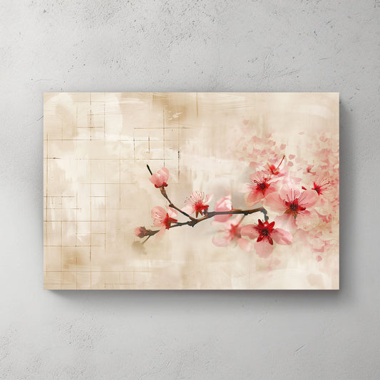 Cherry Blossoms #1237 Canvas Wall Art & Metal Prints