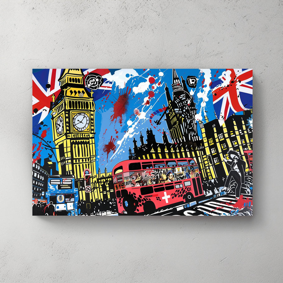 Big Ben #1239 Canvas Wall Art & Metal Prints