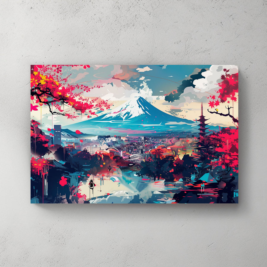 Fuji Views #1247 Canvas Wall Art & Metal Prints