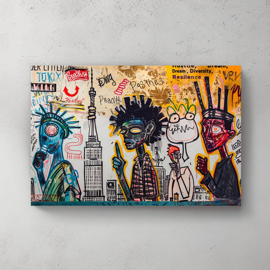 Urban Legends #1249 Canvas Wall Art & Metal Prints