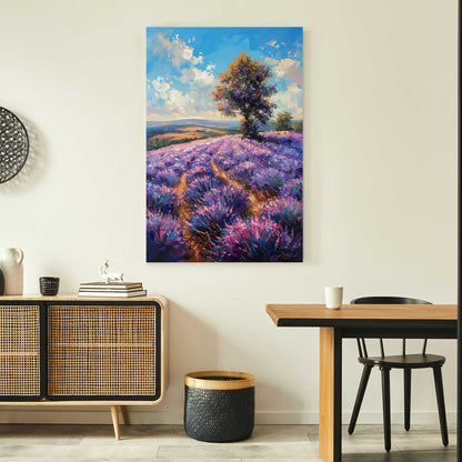 Purple Hills #1360 Canvas Wall Art & Metal Prints