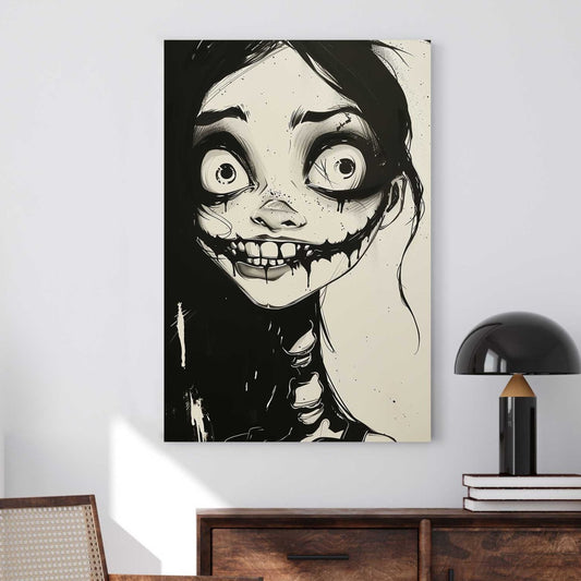 Big Smile #1364 Canvas Wall Art & Metal Prints