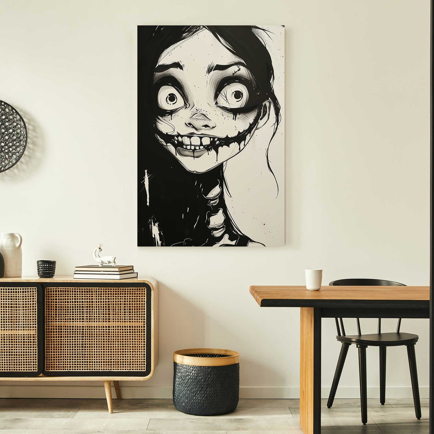 Big Smile #1364 Canvas Wall Art & Metal Prints