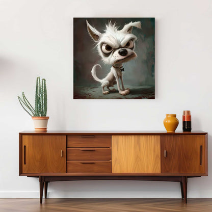 Woof Woof #1371 Canvas Wall Art & Metal Prints