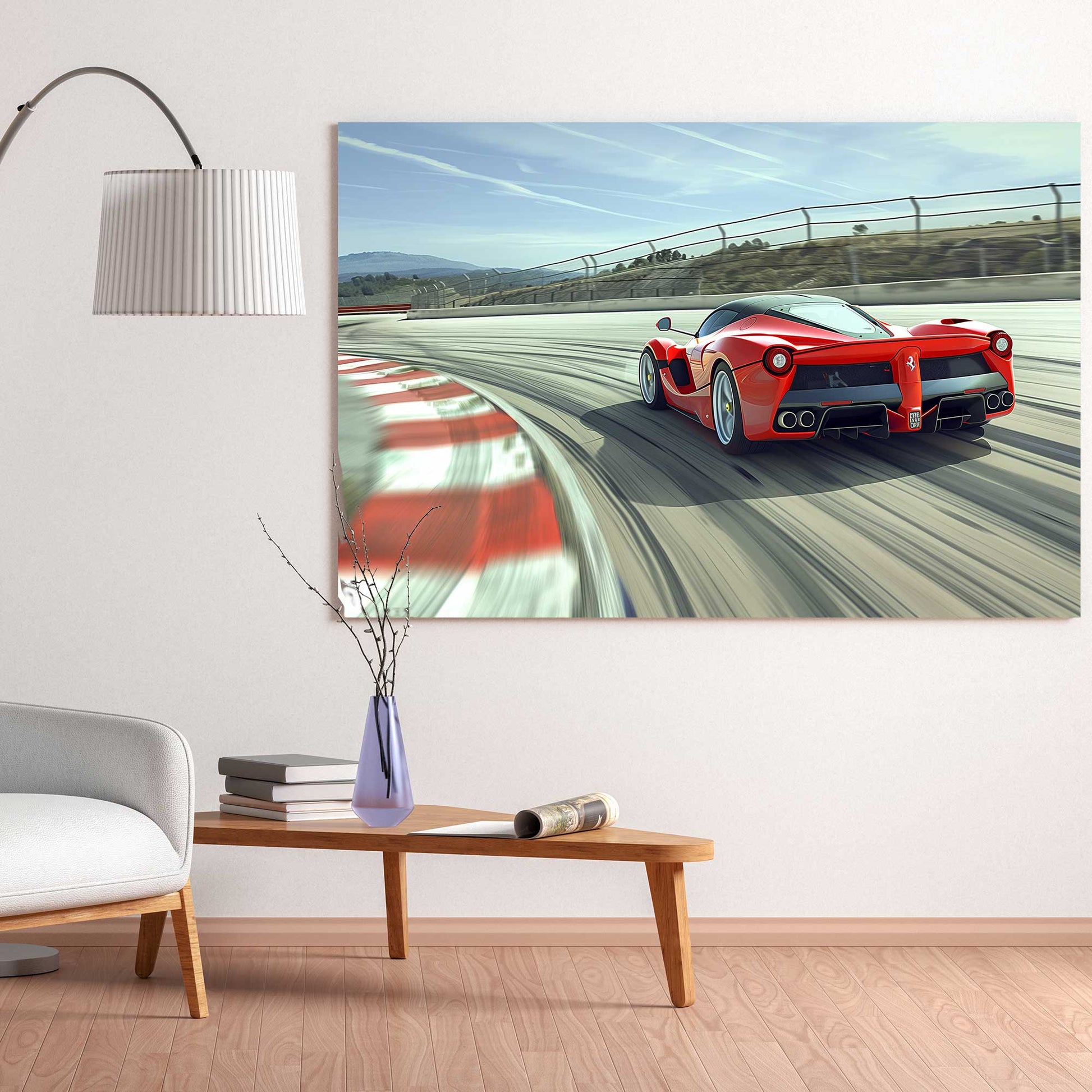 Ferrari Excellence #1310 Canvas Wall Art & Metal Prints