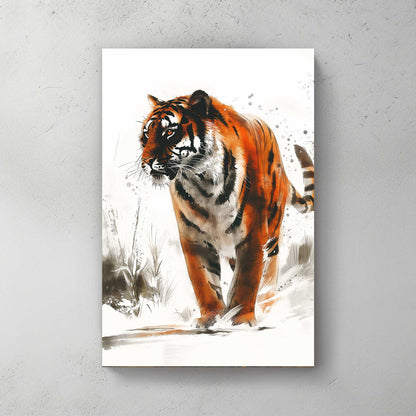 The Tiger #1322 Canvas Wall Art & Metal Prints