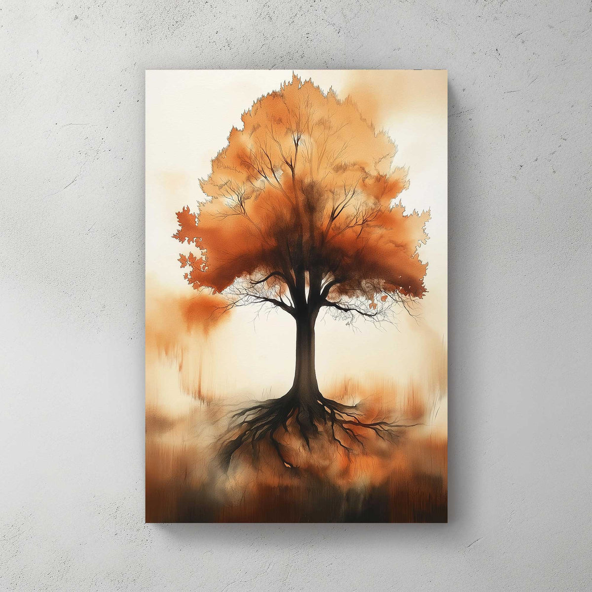 Autumn landscape wall art print