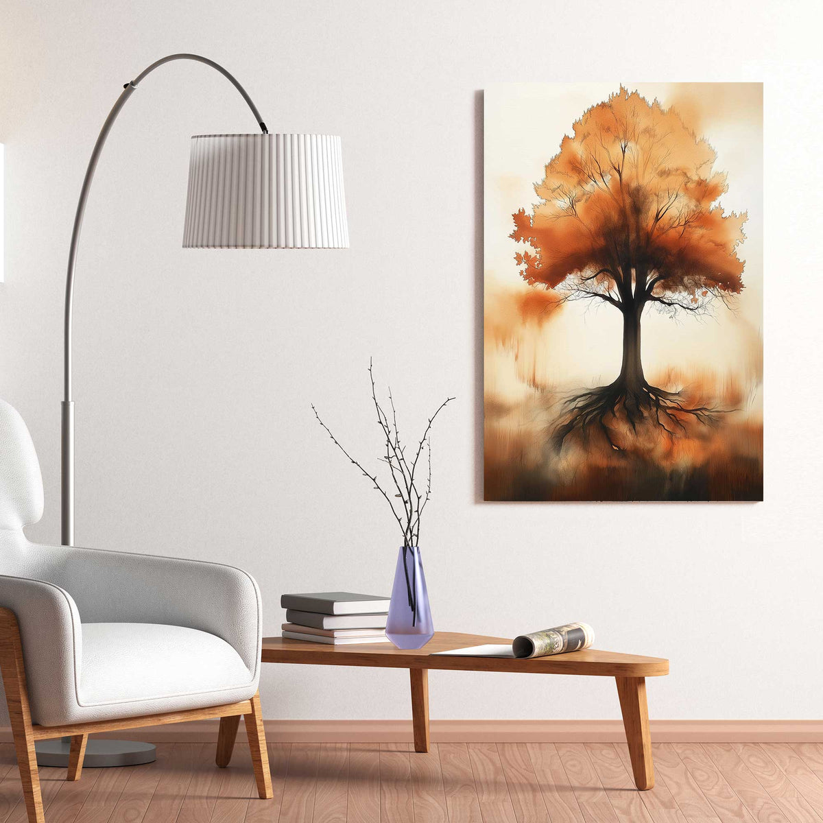 Autumn landscape wall art print
