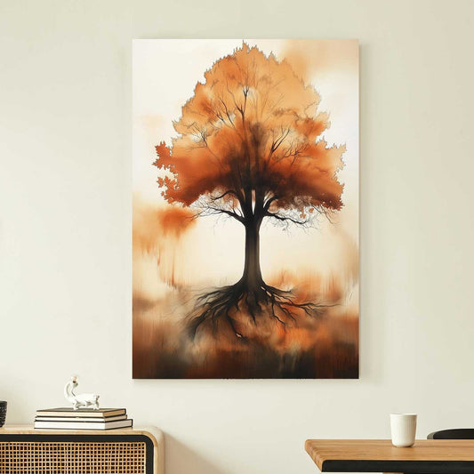 Autumn landscape wall art print