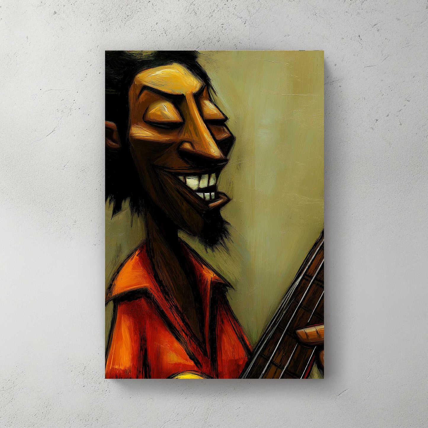 Jazz Vibes #1399 Canvas Wall Art & Metal Prints