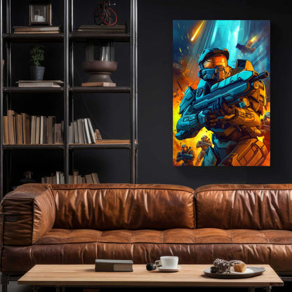 Last Stand #1404 Canvas Wall Art & Metal Prints