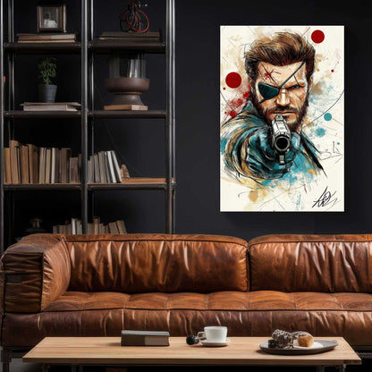 Snake Eater #1405 Canvas Wall Art & Metal Prints