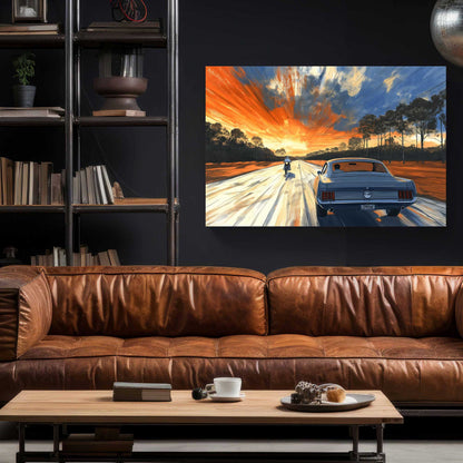 Classic and Cool #1407 Canvas Wall Art & Metal Prints