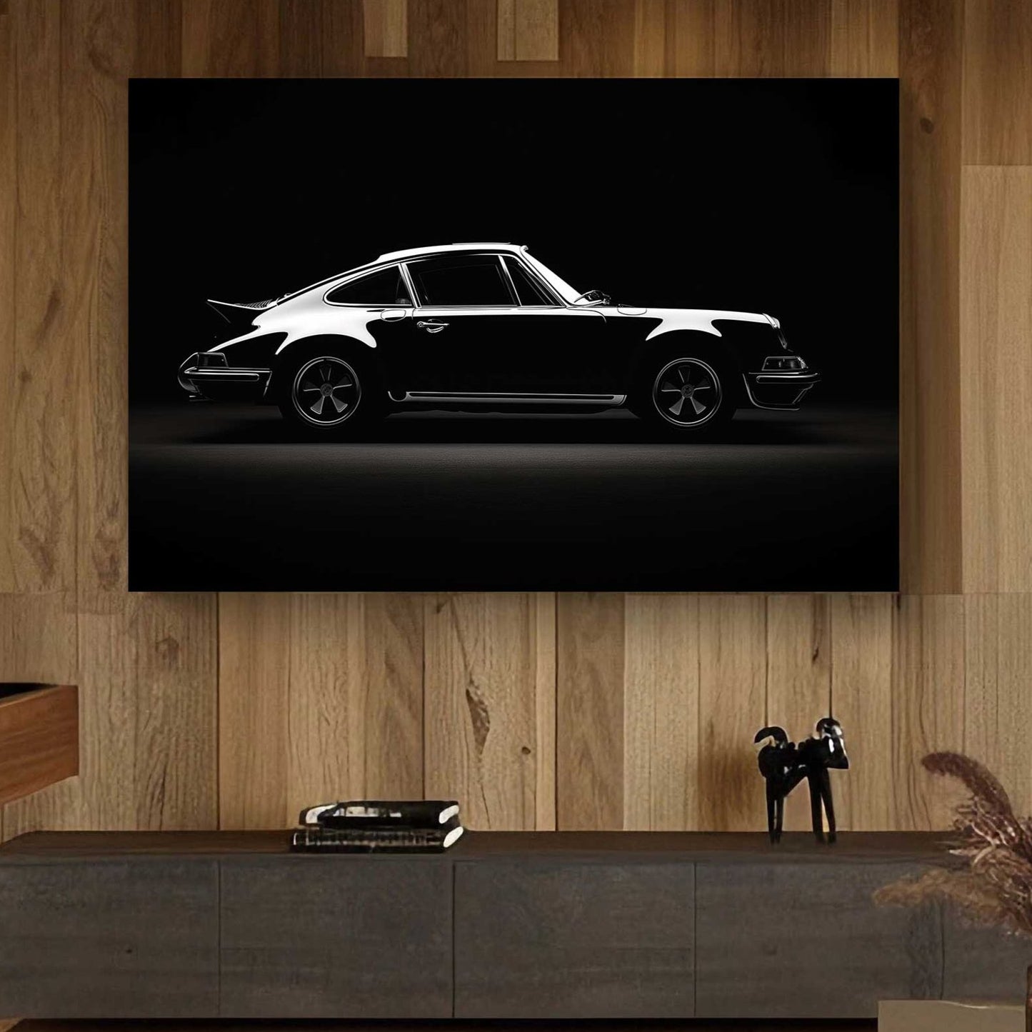 Elegant Porsche #1411 Canvas Wall Art & Metal Prints