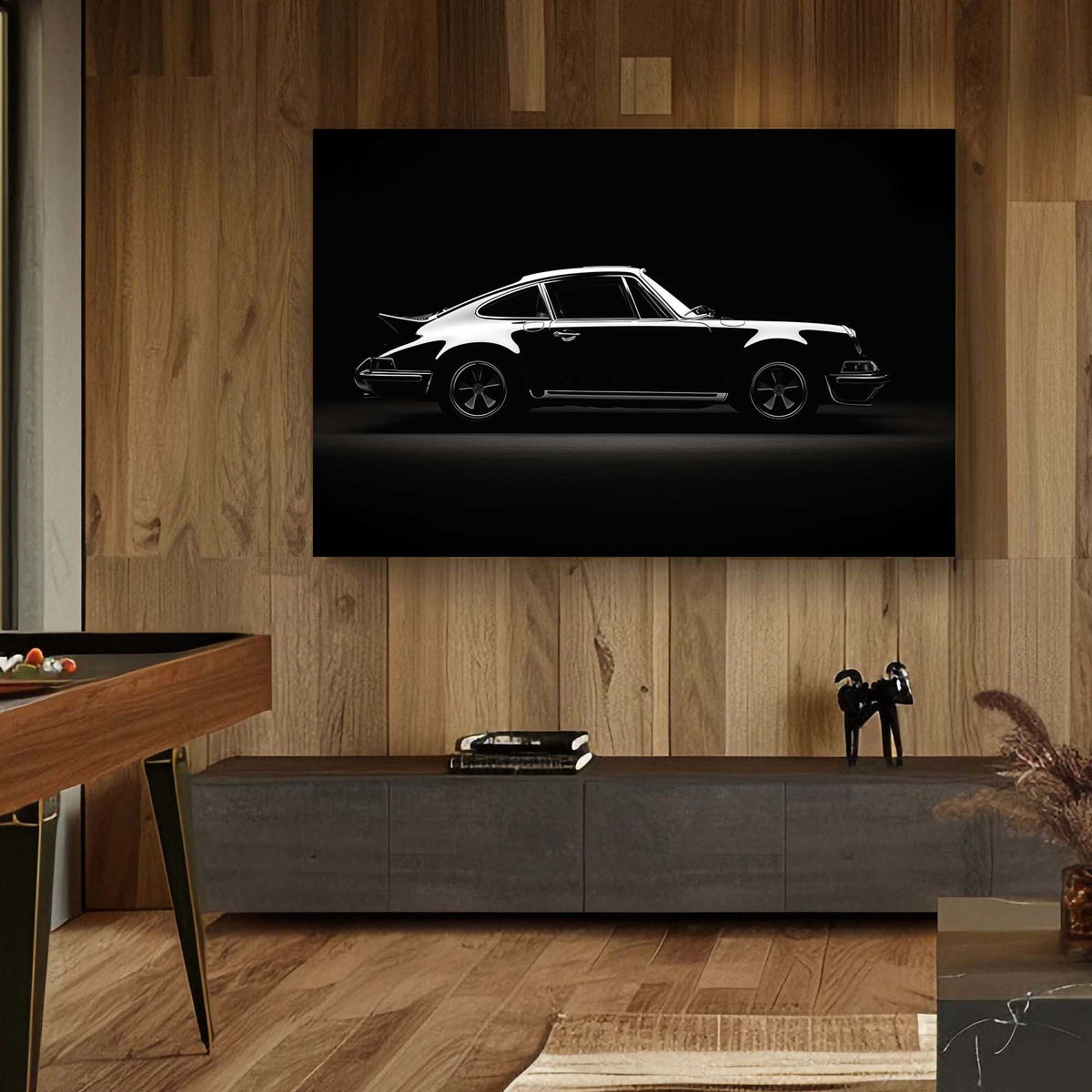 Elegant Porsche #1411 Canvas Wall Art & Metal Prints