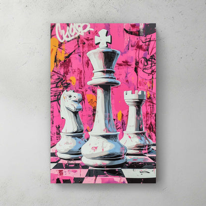 Royal Chess #1423 Canvas Wall Art & Metal Prints