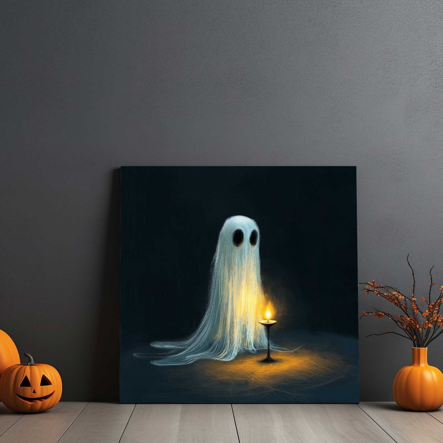 Candlelight Spectre #1432 Canvas Wall Art & Metal Prints