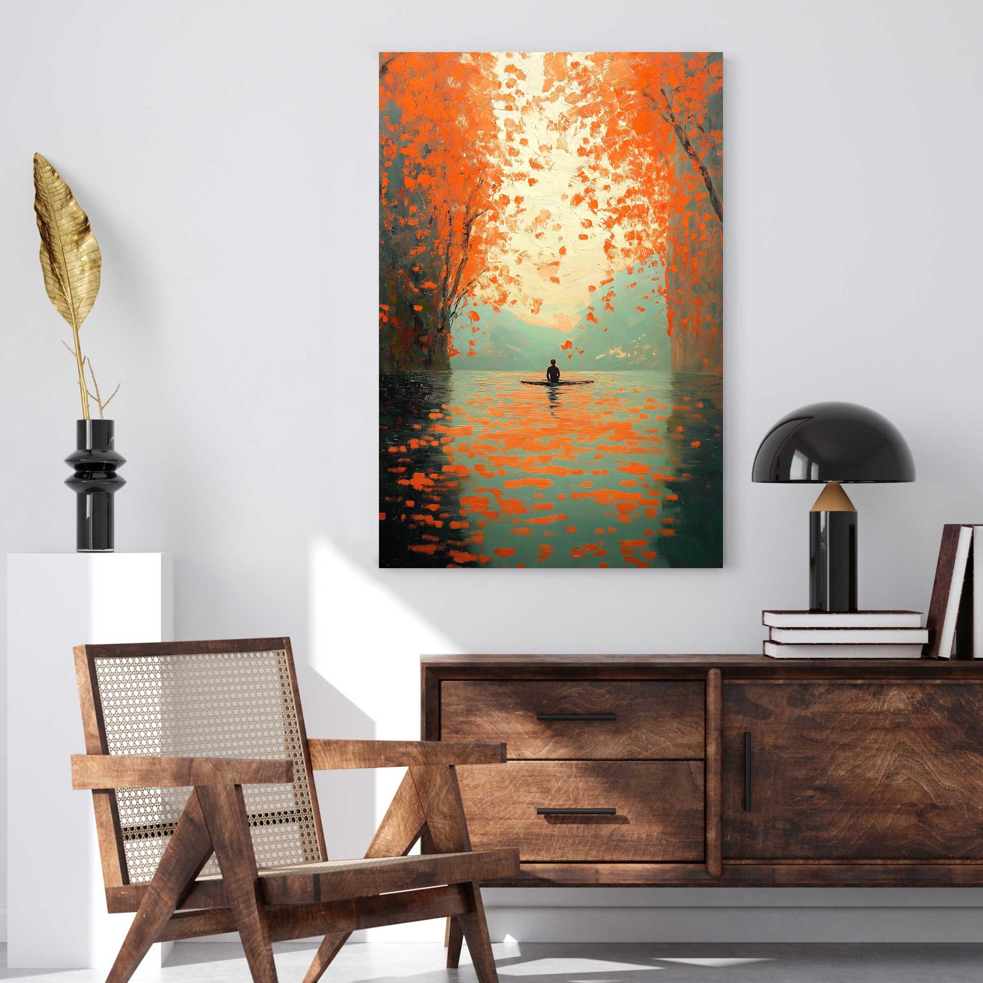 Tranquil Reflections #1448 Canvas Wall Art & Metal Prints