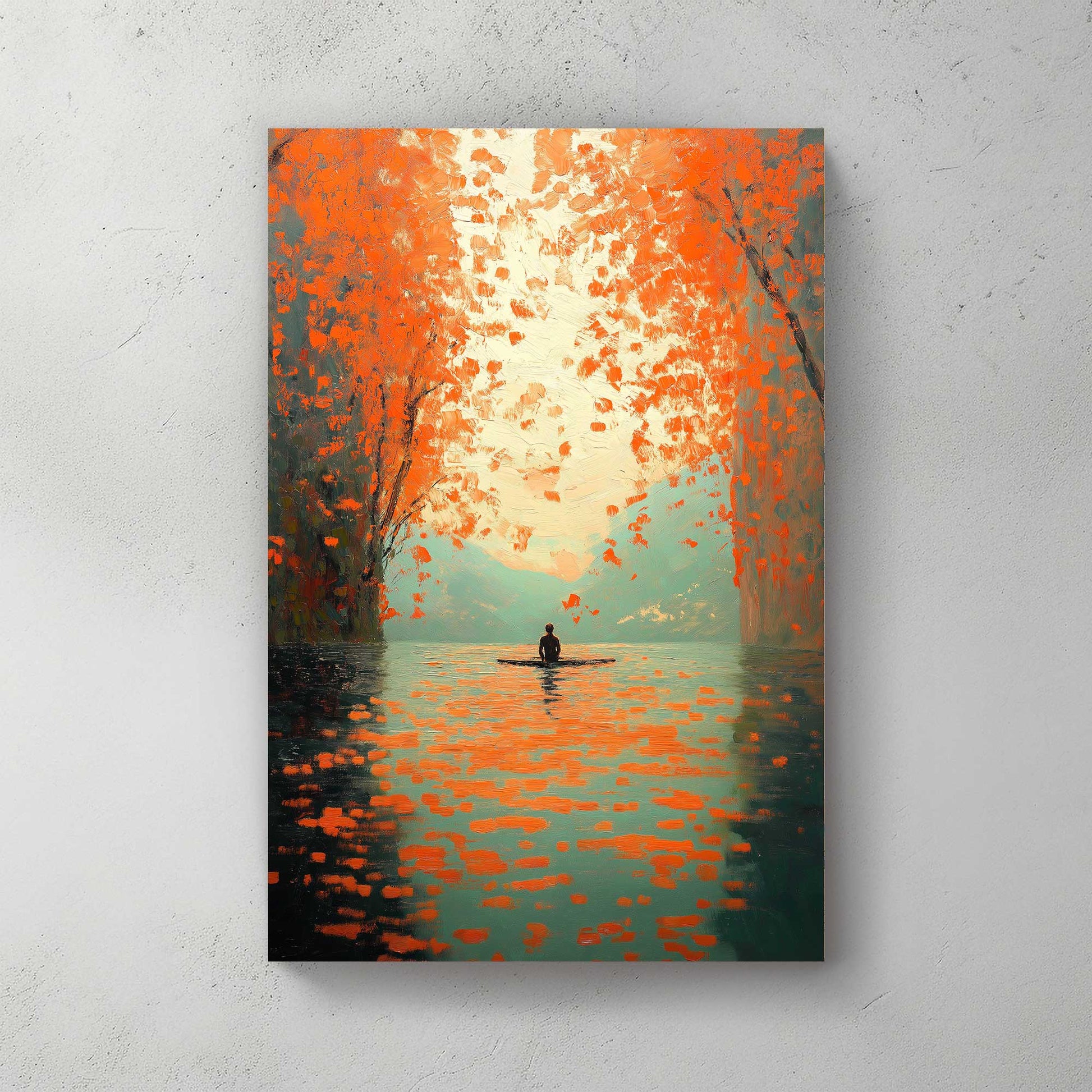 Tranquil Reflections #1448 Canvas Wall Art & Metal Prints