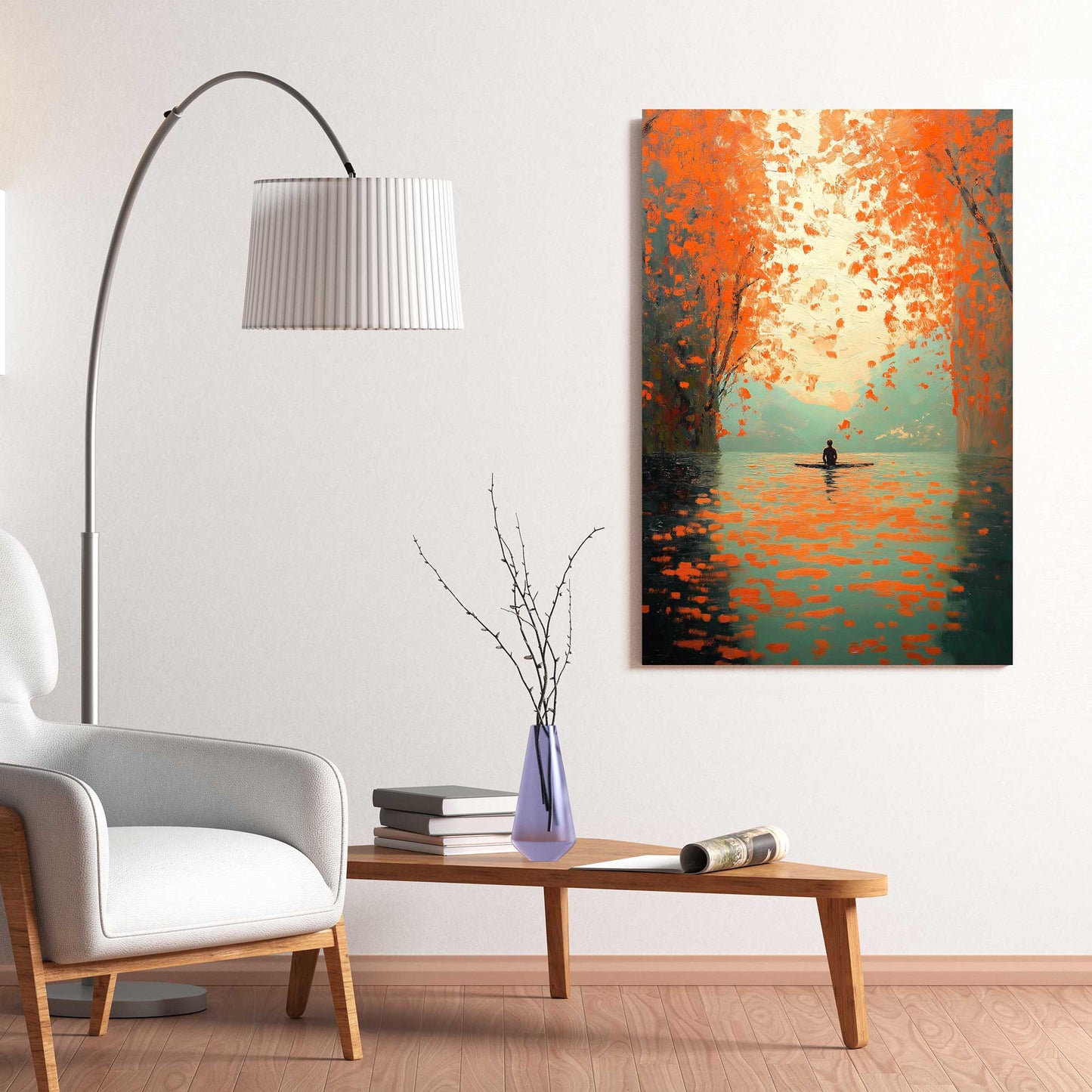 Tranquil Reflections #1448 Canvas Wall Art & Metal Prints