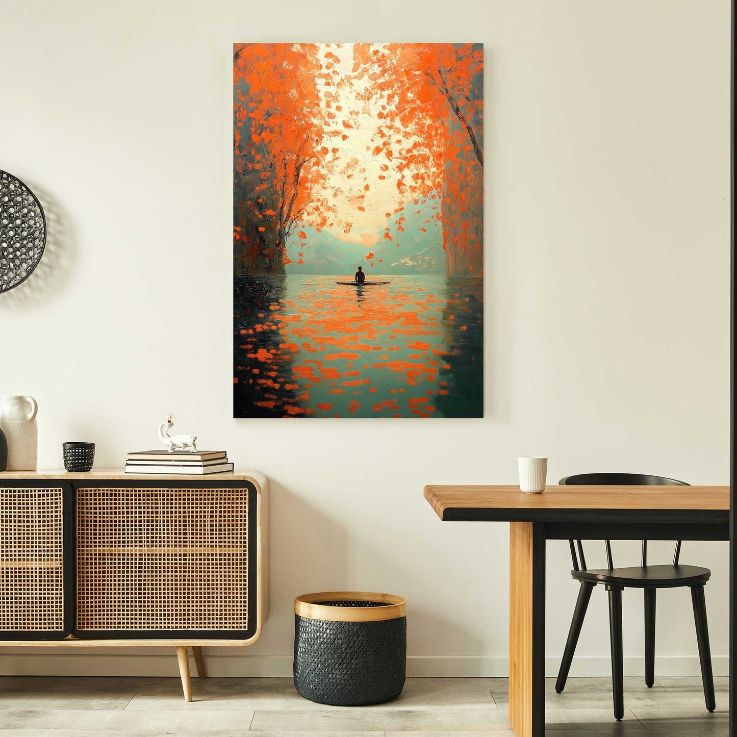 Tranquil Reflections #1448 Canvas Wall Art & Metal Prints