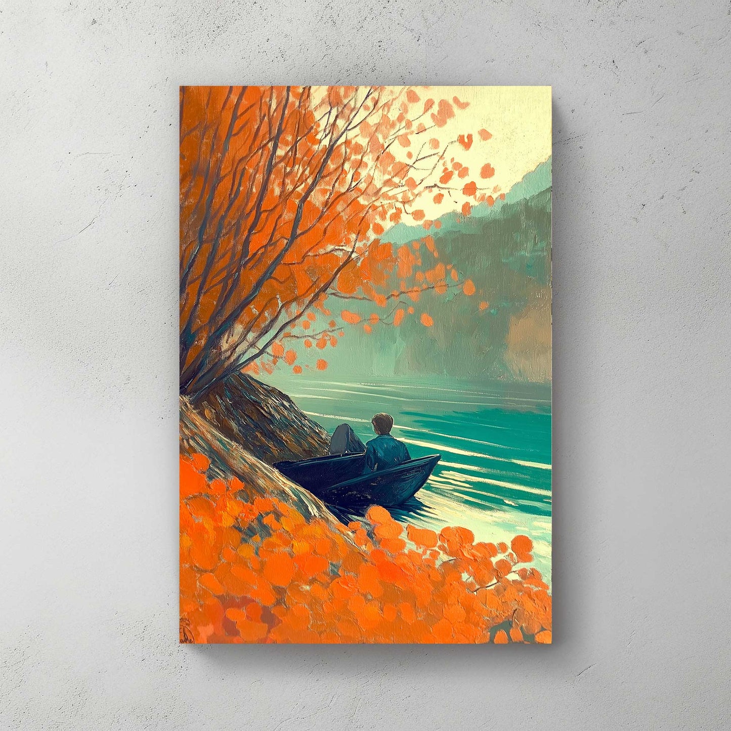 Autumn Escape #1449 Canvas Wall Art & Metal Prints