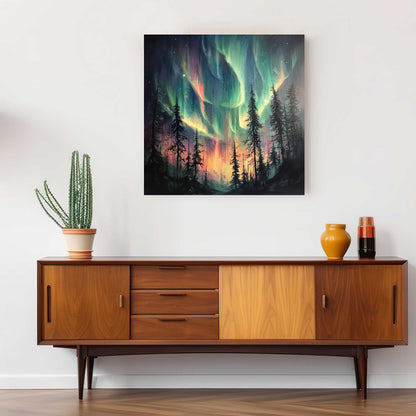 Celestial Aurora #1451 Canvas Wall Art & Metal Prints