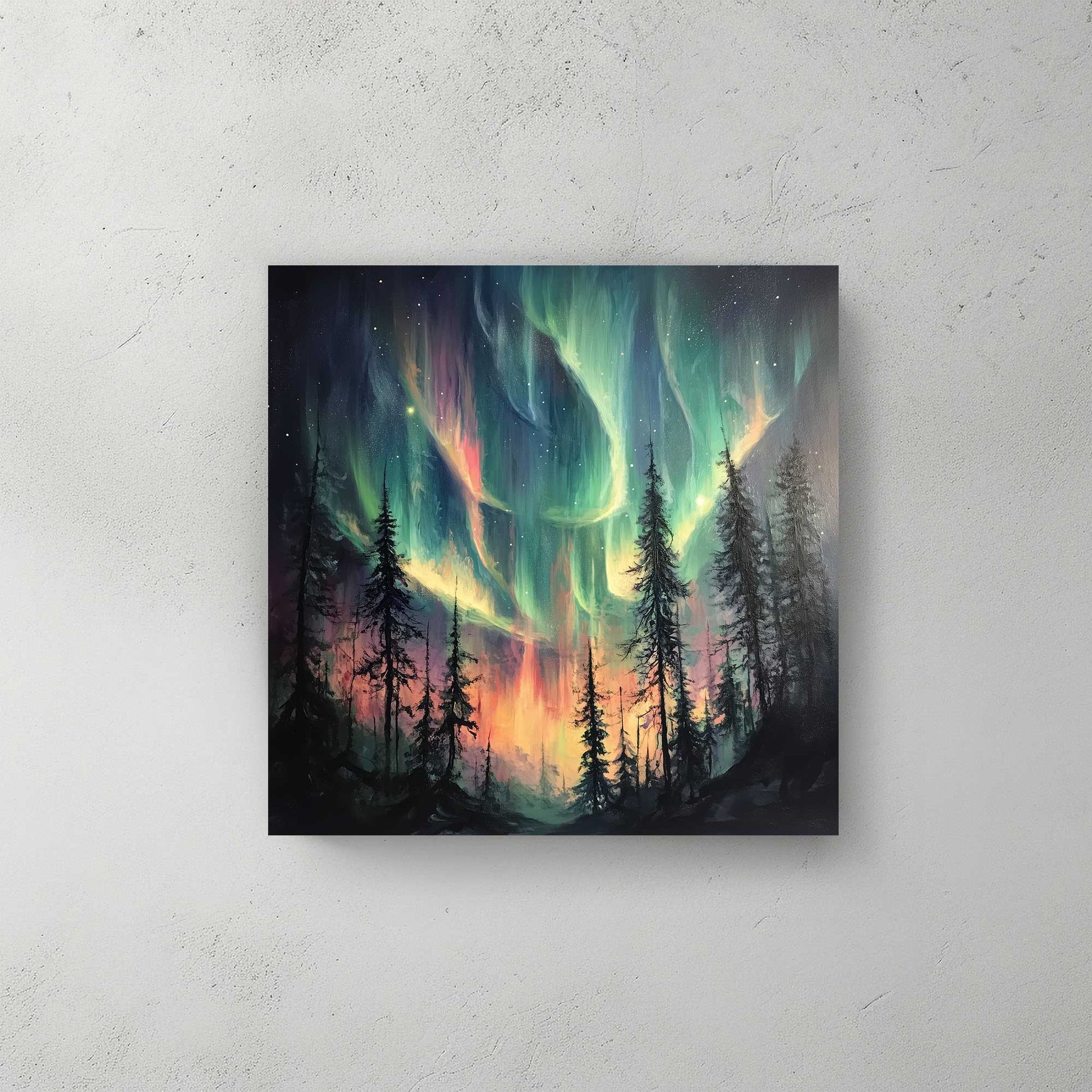 Celestial Aurora #1451 Canvas Wall Art & Metal Prints