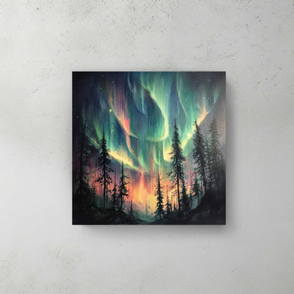 Celestial Aurora #1451 Canvas Wall Art & Metal Prints