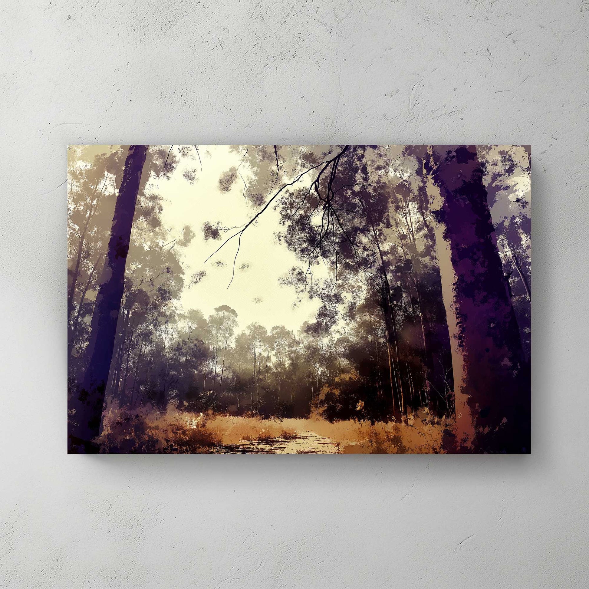 Whispering Trees #1455 Canvas Wall Art & Metal Prints