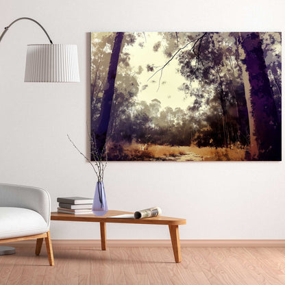 Whispering Trees #1455 Canvas Wall Art & Metal Prints