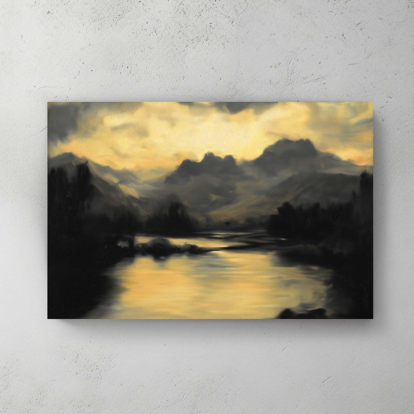 Sunset Reverie #1458 Canvas Wall Art & Metal Prints