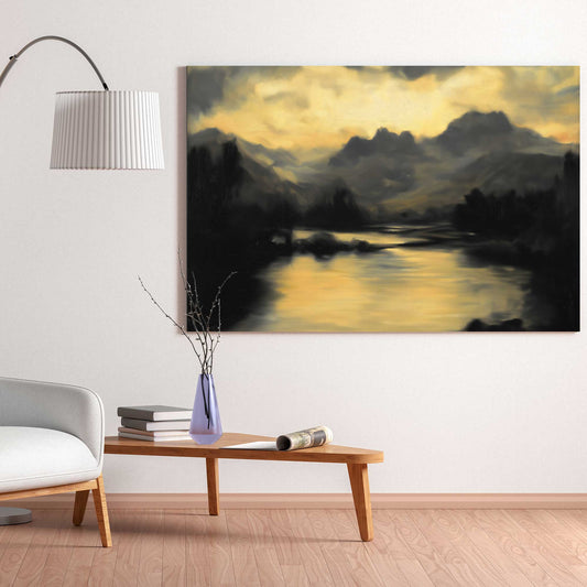 Sunset Reverie #1458 Canvas Wall Art & Metal Prints