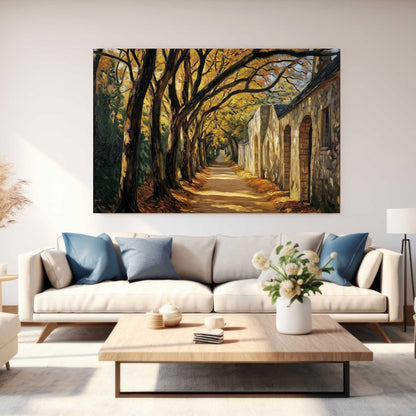 Golden Archway #1461 Canvas Wall Art & Metal Prints