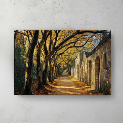 Golden Archway #1461 Canvas Wall Art & Metal Prints