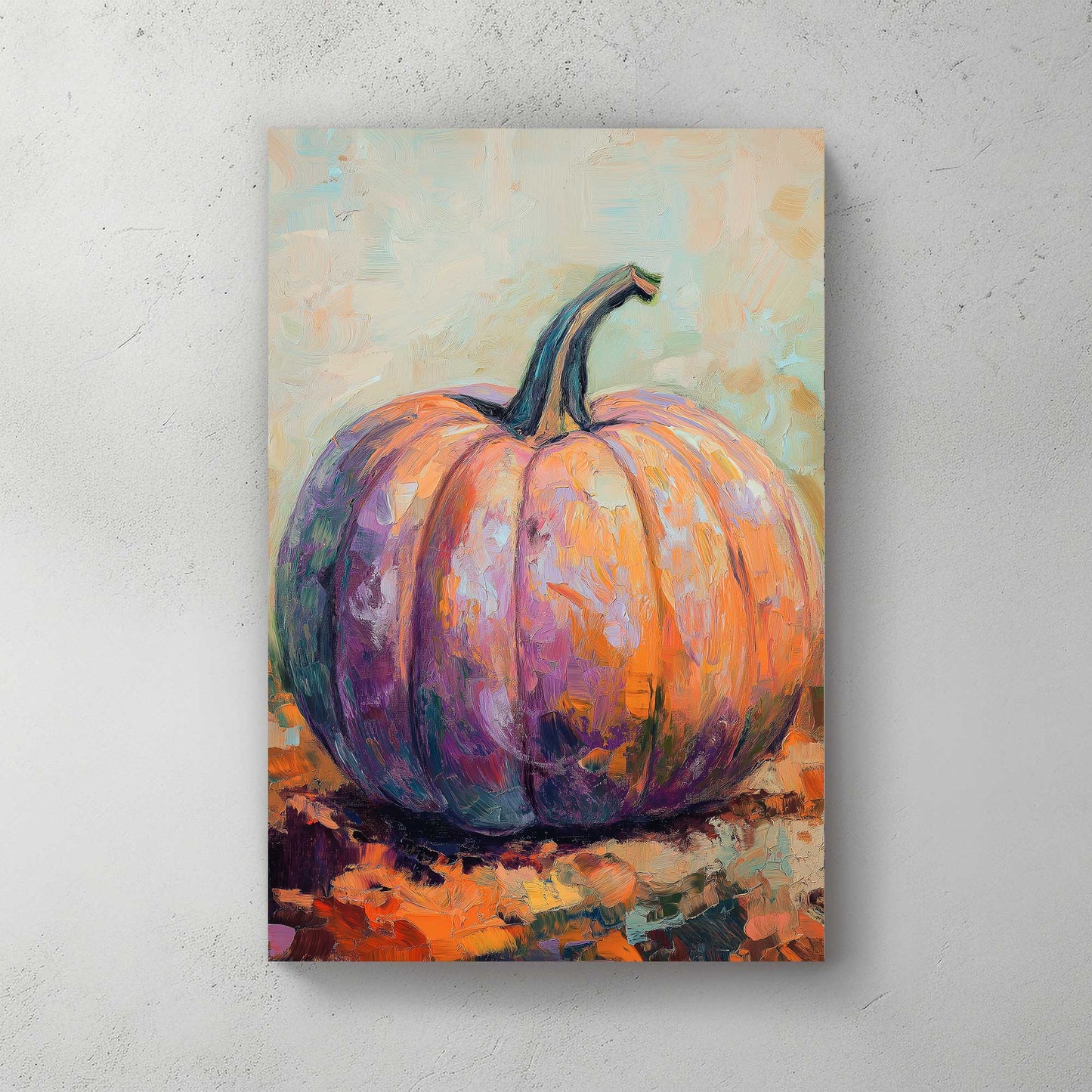 Autumn Pumpkin #1464 Canvas Wall Art & Metal Prints