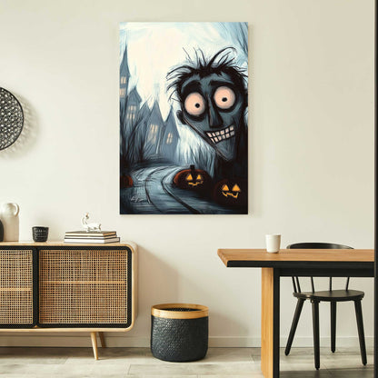 Grinning Madness #1467 Canvas Wall Art & Metal Prints