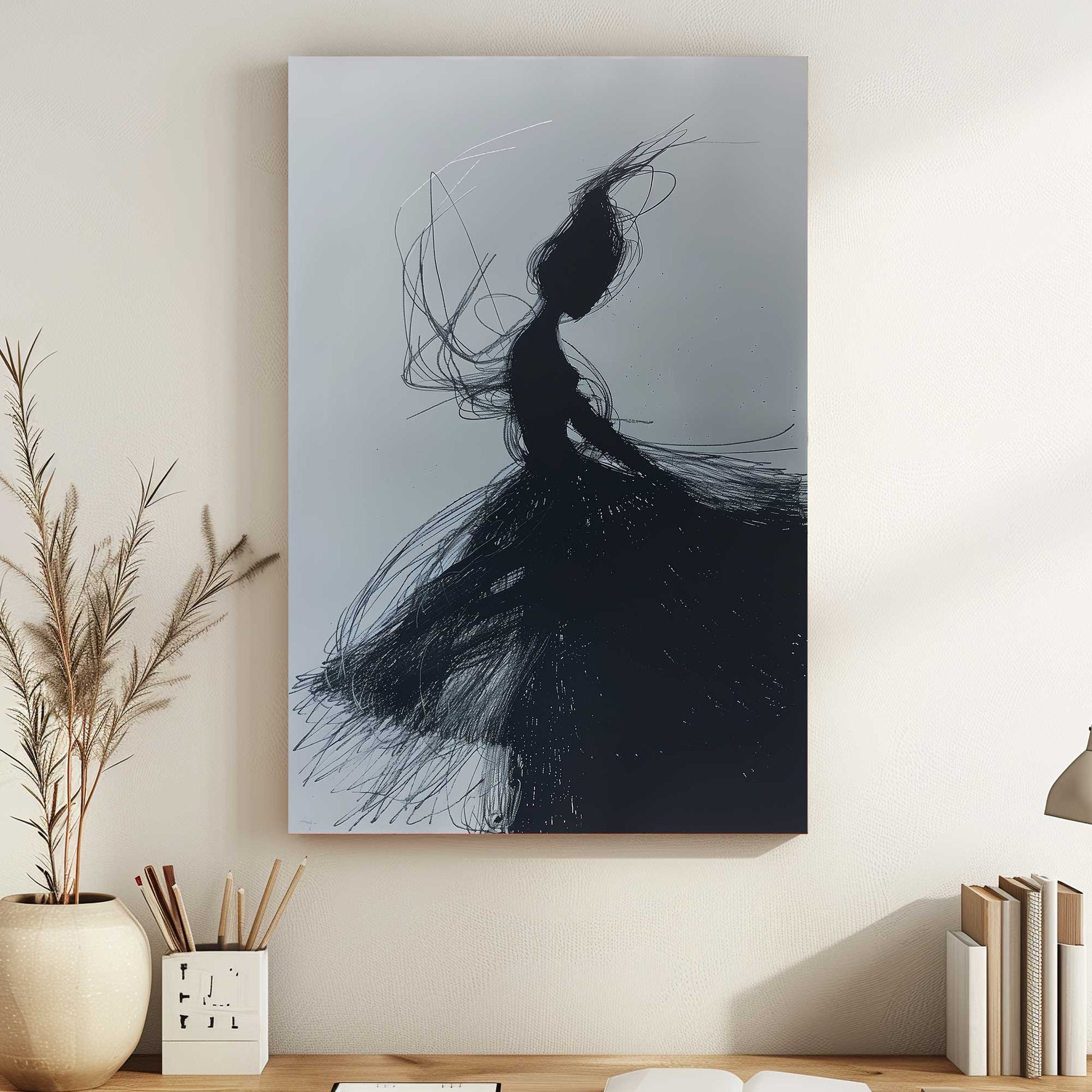 Graceful Shadows #1470 Canvas Wall Art & Metal Prints