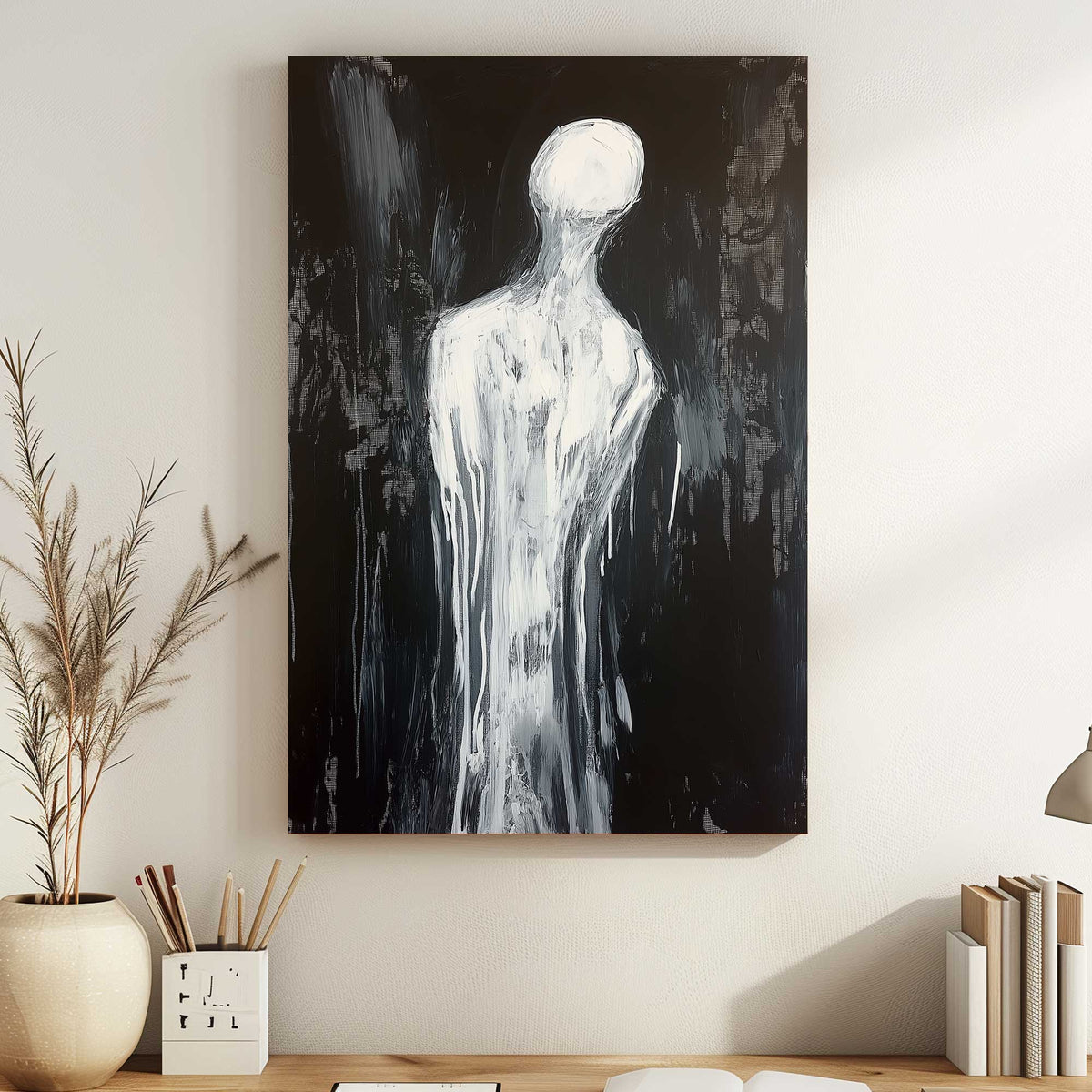 Ghostly Form #1473 Canvas Wall Art & Metal Prints
