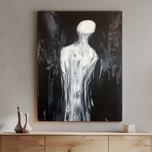 Ghostly Form #1473 Canvas Wall Art & Metal Prints