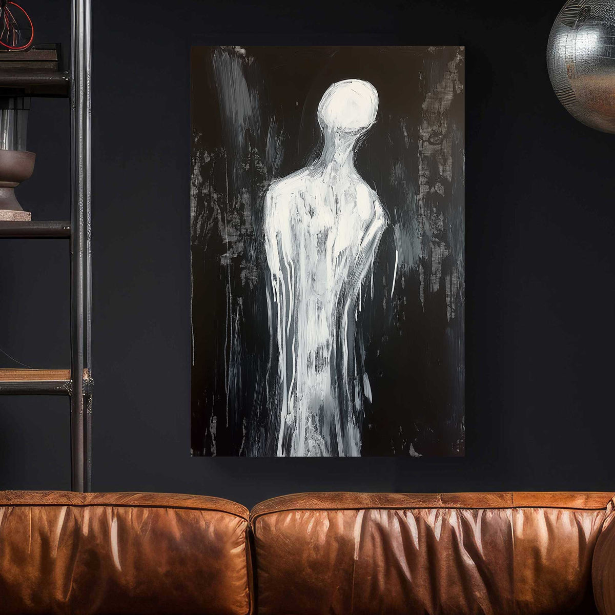 Ghostly Form #1473 Canvas Wall Art & Metal Prints