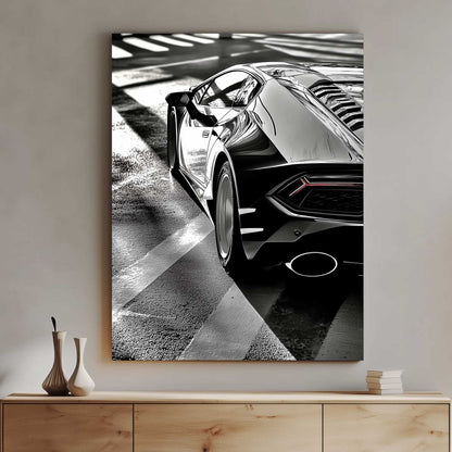 Lamborghini Reflections #1481 Canvas Wall Art & Metal Prints