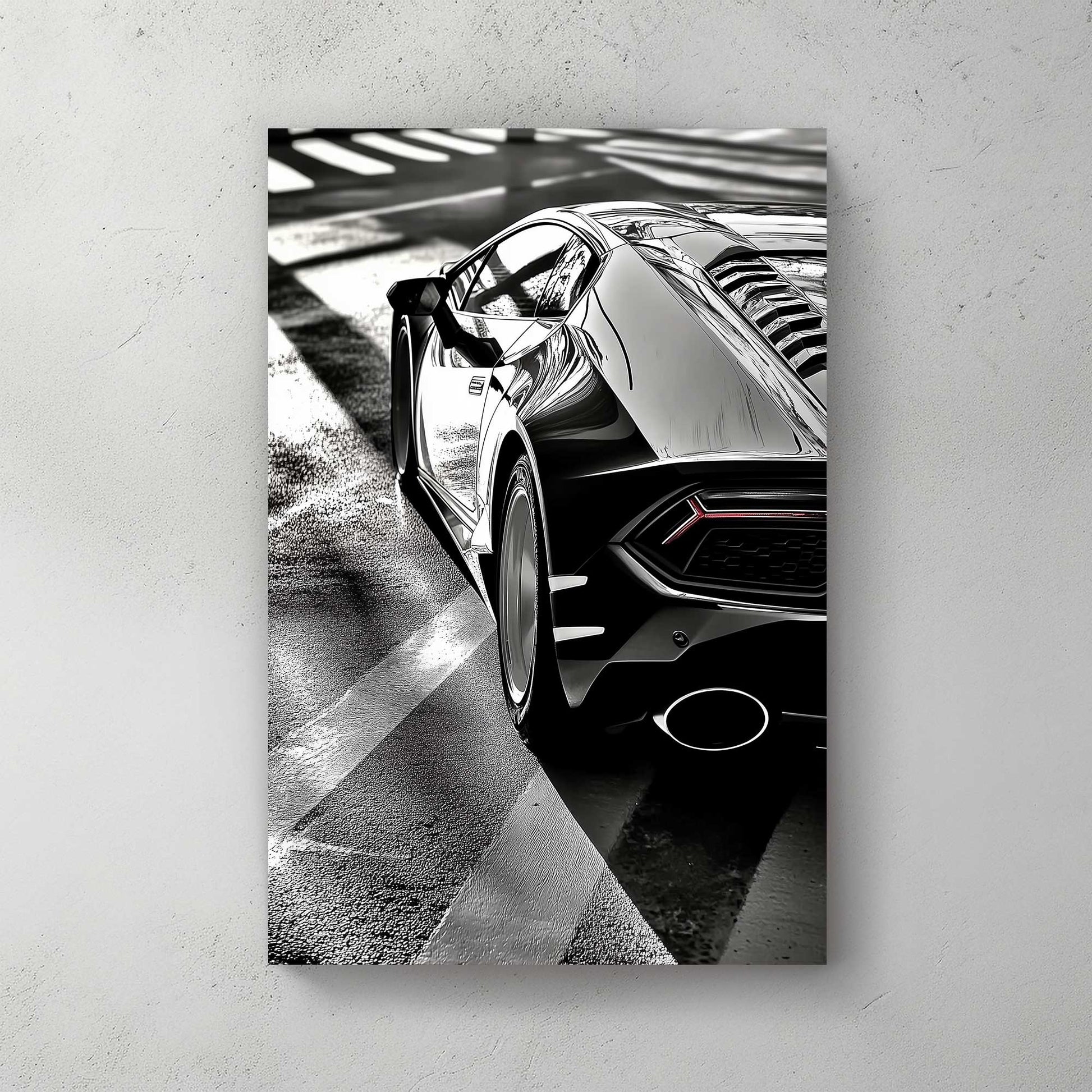 Lamborghini Reflections #1481 Canvas Wall Art & Metal Prints