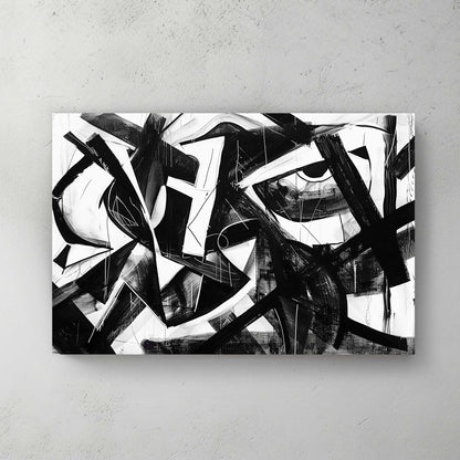 Abstract Motion #1484 Canvas Wall Art & Metal Prints