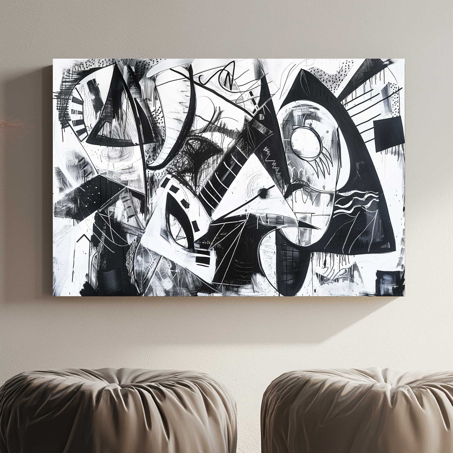 Abstract Chaos #1485 Canvas Wall Art & Metal Prints