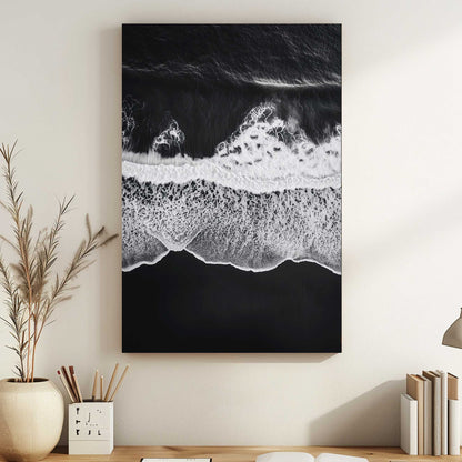 Tidal Boundaries #1499 Canvas Wall Art & Metal Prints