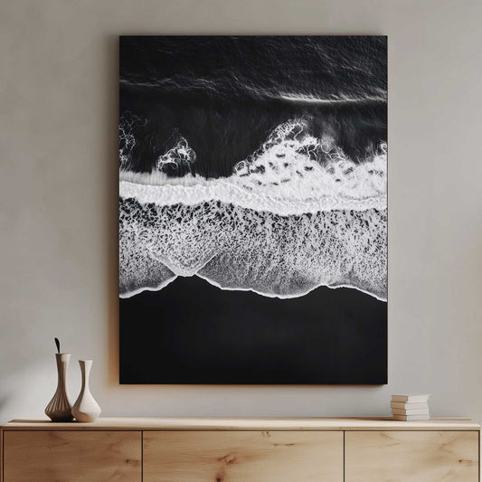 Tidal Boundaries #1499 Canvas Wall Art & Metal Prints