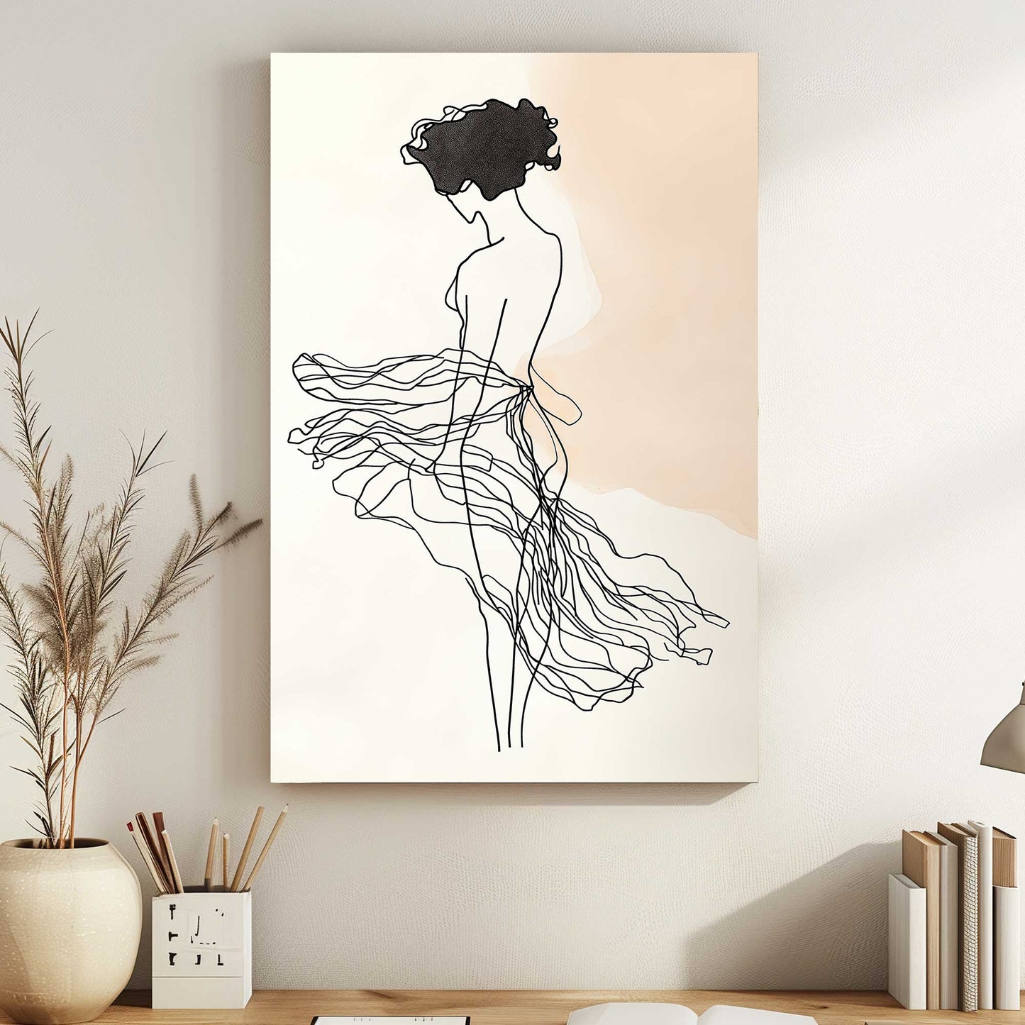 Elegance in Motion #1506 Canvas Wall Art & Metal Prints