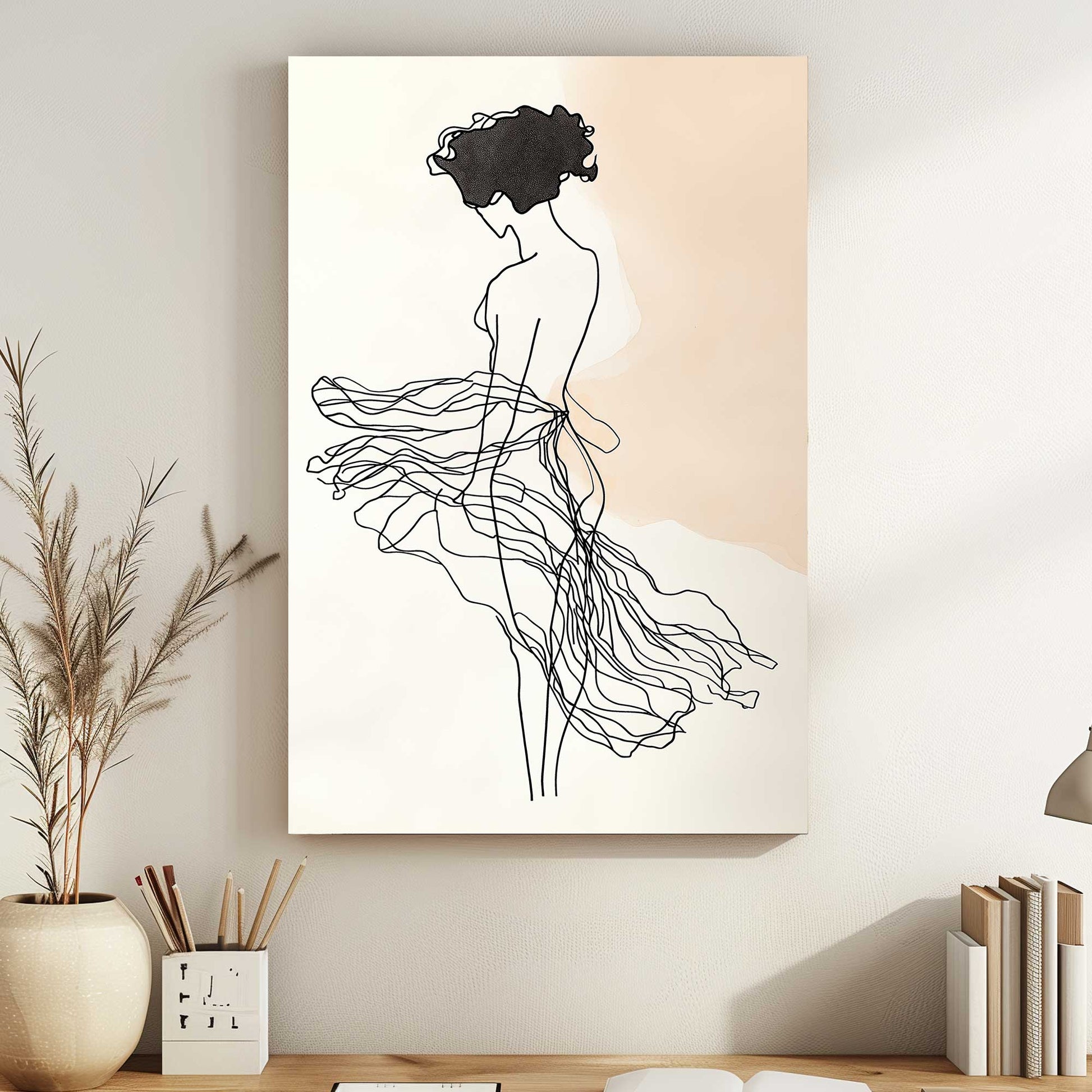 Elegance in Motion #1506 Canvas Wall Art & Metal Prints